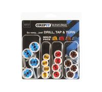 Gripit Cartongesso Fissaggi Multi Pack, 16 Pezzi, Mollusco Confezione GRPMULTIPK