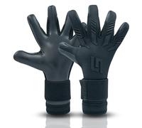 GRIPMODE Blackout Hybrid 2.0 - Guanti da portiere con rivestimento in lattice Griptec® per tutte le condizioni atmosferiche, guanti da portiere per bambini, ragazzi e adulti, taglia 9