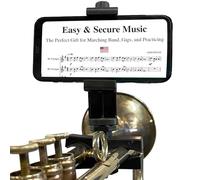 Gripophone Tromba Phone Lyre - Montare saldamente il telefono al clacson, leggere facilmente musica da PDF, prendere video mentre si gioca, Made in USA!!