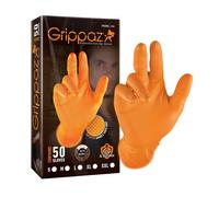Grippaz Nitrile Fishscale 240mm 6mil 50pcs/box Orange Size XXL