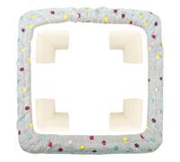 Gripper Strip Frames - 15.7*15.7in Tufting Frame | Rug Hooking Embroidery Hoop, Embroidery Hoop Cover, Strip Frame With 4 Foam Anti Collision Corners Frames Square Round Cover