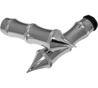 Grips Tribali Accutronix Cromo - Fly By Wire #GR101-LC
