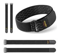 GripZz Cinturini Elastici con Chiusure a Strappo, 61 x 5cm (5 confezioni), Organizzatore di Cavi e Attrezzi per Casa, Officina e Garage