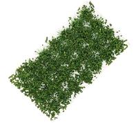 GRIRIW 1 Scatola Materiale per Modellismo Ciuffi di Artificiale Verde in Nailon, Aspetto Realistico e Tagliabile Liberamente per Decorazioni di Paesaggi e Scenari Militari