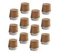 GRIRIW 12pezzi Tappo di Ricambio per Bollitore in Legno e Confezione Protetta dal Vapore Adatto Bottiglie della Bocca Inferiore Isolamento Sigillato