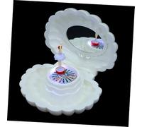 GRIRIW 1pc Shell Modeling Musical Box Rotazione Box Musicale Ragazze di Compleanno