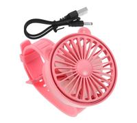 GRIRIW 1pezzi Ventilatore Mini Portatile Silenzioso Con Ricarica Usb Cinturino Per Adulto e Ragazzo Ragazza Velocità Facile Da Trasportare Per Attività All Aperto e Viaggi