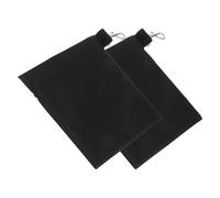 GRIRIW 2 pezzi Borsa da Nylon Resistente con Zip Sicura e Clip Girevole Porta Valori e Accessori Leggero per Uomo e Donna