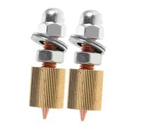 GRIRIW 2 Pezzi Dent Puller Clip in Rame e Lega per Riparazioni Lamiera Auto Accessorio Professionale per Pinza Trazione Grip Sicuro e Facile da Usare Compatibile con Macchine per