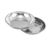 GRIRIW 2pezzi Piatti in Inossidabile per Meccanica da Cucina, Piatto di Ricambio Versatile e Resistente a Molla in Cucine Commerciali e Domestiche
