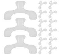 GRIRIW 35 Pezzi Clip Trasparenti per Libri con Chiusura Bao Gai Tou Fermapagine Resistenti per Ufficio Casa Studenti e Insegnanti Supporto Sicuro per Pagine e Documenti