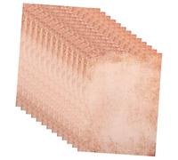 GRIRIW 50 Fogli Carta Lettera Vintage Doppia Faccia per Scrittura e Stampa Carta Pergamena Antica per Inviti Diario Scrapbook e Progetti Creativi