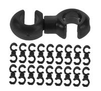 GRIRIW 50 Pezzi Clip per Cavi Bicicletta Ganci Girevoli Resistenti alle Intemperie per Guida Cavi Freno e Deragliatore Organizzazione Compatta e Installazione Rapida per Mountain Bike e