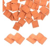 GRIRIW 50 Pezzi Mattoncini Miniatura per Modelli DIY Mattoni Finti per Paesaggi Micro e in Miniatura Accessori per Tavoli da Sabbia e Diorami Regalo Creativo