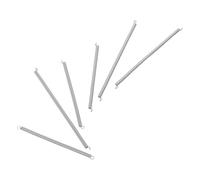 GRIRIW 6 Pezzi Molla di Estensione con Ganci, Molla per Cucitrice, Acciaio Inossidabile, Argento, 2,75" e 3,54", per Riparazione Cucitrice e Progetti Artigianali