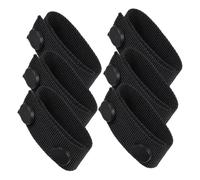 GRIRIW 6 Pezzi Passanti Cintura Tattici in Nylon Resistenti per Cinturone da Servizio e Portaradio Fermacintura Compatti e Leggeri per Uso Esterno e Sicurezza