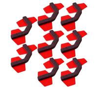 GRIRIW 8 Pezzi Protezione per Gambe di Sgabello in Plastica Feltro Autoadesivo Antiscivolo e Riduzione del Rumore, Materiale Non Tessuto Color Terra, Forma Rotonda per Uffici e Pavimenti