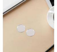 GRIRIW 80 Pezzi Portamonete Rotondi Trasparenti con Apertura Mezzaluna Custodie in Plastica Protettive per Monete da Collezione Contenitori Antipolvere e Anti-ossidazione per Esposizione