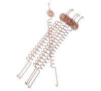 GRIRIW Anello di Rame Supporto Giardino per 6 Pezzi Crescita Piante