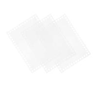 GRIRIW Base per Uncinetto in Acrilico 3 Pezzi 20X15Cm, Supporto Creativo Trasparente per Lavori a Maglia e Fondo Borsa Fai da Te