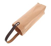 GRIRIW borsa da vino garbo grazia maniglia epilskin borsa da viaggio borsa a tenuta stagna borsa del vino per il del vino sacchetti di vino per regali di bottiglie di vino pu Brown
