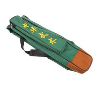 GRIRIW Borsa Portaoggetti Spessa per Spade Tai Chi e Bambù in Tela Verde Fodero Singolo per Praticanti di Arti Marziali e Cosplay