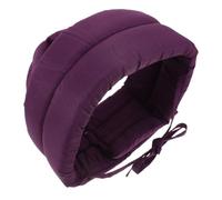 GRIRIW Casco Protettivo per Anziani in Cotone Viola Imbottitura in Spugna, Leggero e Confortevole la Protezione della Testa Nelle Passeggiate Quotidiane