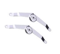 GRIRIW Cerniera di Supporto per Bagagli 2 Pezzi in Metallo Antiruggine Asta di Posizionamento, Cerniere Resistenti per Scatole e Valigie, Accessori da Viaggio Durevoli per Supporto