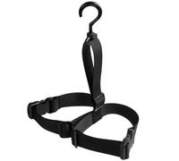 GRIRIW Cinturino Asciugatura per Pesca Regolabile Nylon da e in Stivali a Impermeabili Nero Supporto Esterni Adatto Wader e Pantaloni Ganci