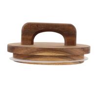 GRIRIW Coperchio Per Barattolo Di Legno Tenuta Stagna Con Anello Di Chiusura Per Conserve Frutta Spezie e Dolci Riutilizzabile e Facile Da Pulire