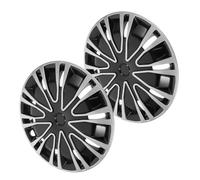 GRIRIW Copri Cerchi Auto 12 Pollici 2 Pezzi in Pp Resistente allo Sbiadimento Facile Installazione Coprimozzi Decorativi per Ruote Veicolo