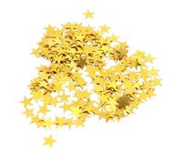 GRIRIW Coriandoli Pentagramma 2000 Pezzi Oro in Plastica 10mm Decorazione per Feste Compleanno e Matrimonio per Abbellire Regali e Illuminare la Festa