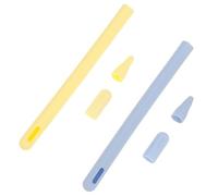 GRIRIW Cover in Silicone per Penna Stilo 2ª Generazione, Set 6 Pezzi Cappuccio Protettivo e Custodia Antiurto Leggera, Protezione 360° per Uso Quotidiano e Trasporto Comodo