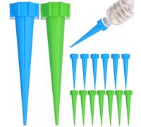 GRIRIW Dispositivo Automatico per Annaffiare Piante in Vacanze Estive, Kit 16 Pezzi in Plastica per Autoirrigazione, Prevenzione Sovrairrigazione e Irrigazione Lenta per Uso Domestico