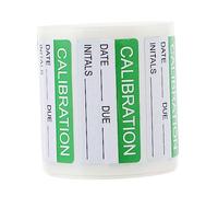 GRIRIW Etichette Di Calibrazione Autoadesive Adesivi Di Calibrazione Per Controllo Qualità Materiale Di Superficie Liscia Per Scrittura