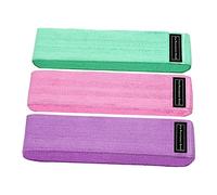 GRIRIW Fasce Elastiche Fitness per Yoga e Allenamento Resistenza Alta Cinghie Elastiche Pratiche per Tonificazione e Stretching Rosa Verde