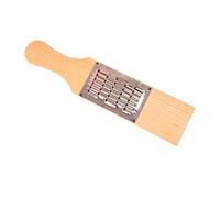 GRIRIW Grattugia Per Cucina Con Impugnatura Legno Antiscivolo Affetta Patate e Verdure Facilmente Taglierina Manuale Per Verdure e Cetrioli Strumento Pratico e Salvaspazio Per Uso Quotidi