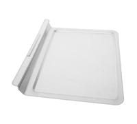 GRIRIW Leccarda per Forno Elettrico in Metallo 285x230mm Vassoio Raccogli-Olio Riutilizzabile per Grigliatura e Cottura Domestica Accessorio Cucina Stabile e Compatto