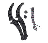 GRIRIW Leva Freno Slitta in Plastica Antiscivolo Maniglia Resistente e Cordino Accessorio per Sci Aperto Facile Installazione e Sostituzione per Controllo Sicuro Durante Lo Sci