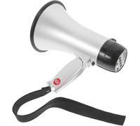 GRIRIW Megafono Portatile in Plastica 25w Registrazione 240s, Altoparlante Comodo e Leggero per Eventi Sportivi e Tifo Calcio, Adatto e Manifestazioni all’Aperto