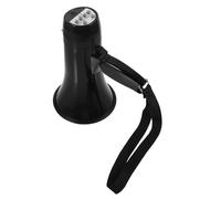 GRIRIW Megafono Portatile Leggero e Tascabile con Registrazione Bullhorn per Insegnanti e Altoparlante Portatile per Eventi e Manifestazioni Nero Senza Batterie