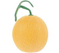GRIRIW Melone artificiale modello di plastica simulazione frutta decorazione puntello giallo strutturato melone per fotografia casa cucina display