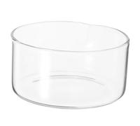 GRIRIW Miscelazione Beccuccio di Cristallizzazione in Vetro Rotondo e Agitazione per Esperimenti di per Piccoli Laboratori Scientifici