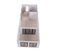 GRIRIW Modello di Appartamento in Miniatura con Planimetrie Interne Kit di Montaggio Manuale per Modellismo Architettonico Dettagliato