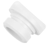 GRIRIW Plastic Ice Machine Water Drain Plug, Tappo di Scarico in Plastica Bianca per Ice Maker da Banco, Protegge il Foro di Scarico e Resiste all'Acqua per Feste in Cucina