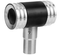 GRIRIW Pomello a Aeroplano di Design Elegante Forma Accessorio Lega Leva Cambio in Alluminio Nero Facile Installare Auto da Modifiche Auto da Corsa
