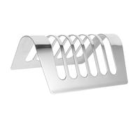 GRIRIW Portapane Inossidabile Per Fette Di Toast Design Elegante e Pratico Per Colazione e Servizio Di Pane Supporto Da Cucina Per Muffin e Bagel Fette
