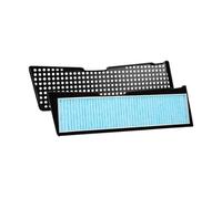 GRIRIW Protezione per Bocchette Aria Cofano Auto con Filtro in Cotone Lavabile e Riutilizzabile per Aria Veicolo Coperture per Bocchette Condizionata e Decorazione Esterna