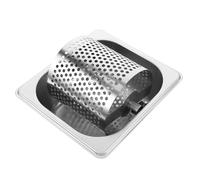 GRIRIW Rullo per Burro in Acciaio Inox 1L Supporto Spalmaburro per Pane e Hamburger Applicatore Multifunzionale per Cucina Commerciale e Grigliate