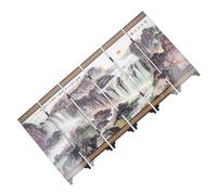 GRIRIW Schermo Decorativo Legno Stile Cinese Mini Divisore Da Tavolo Per Decorazione Interna e Ufficio Elemento Arredo Per Amanti Della Cultura Cinese